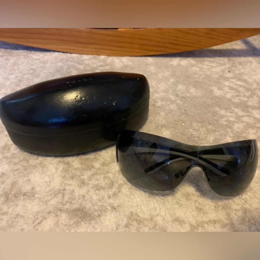 Mens Prada sunglasses with case